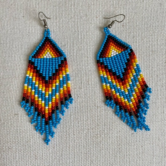 Native Handmade Earrings ~ New - Picture 2 of 5